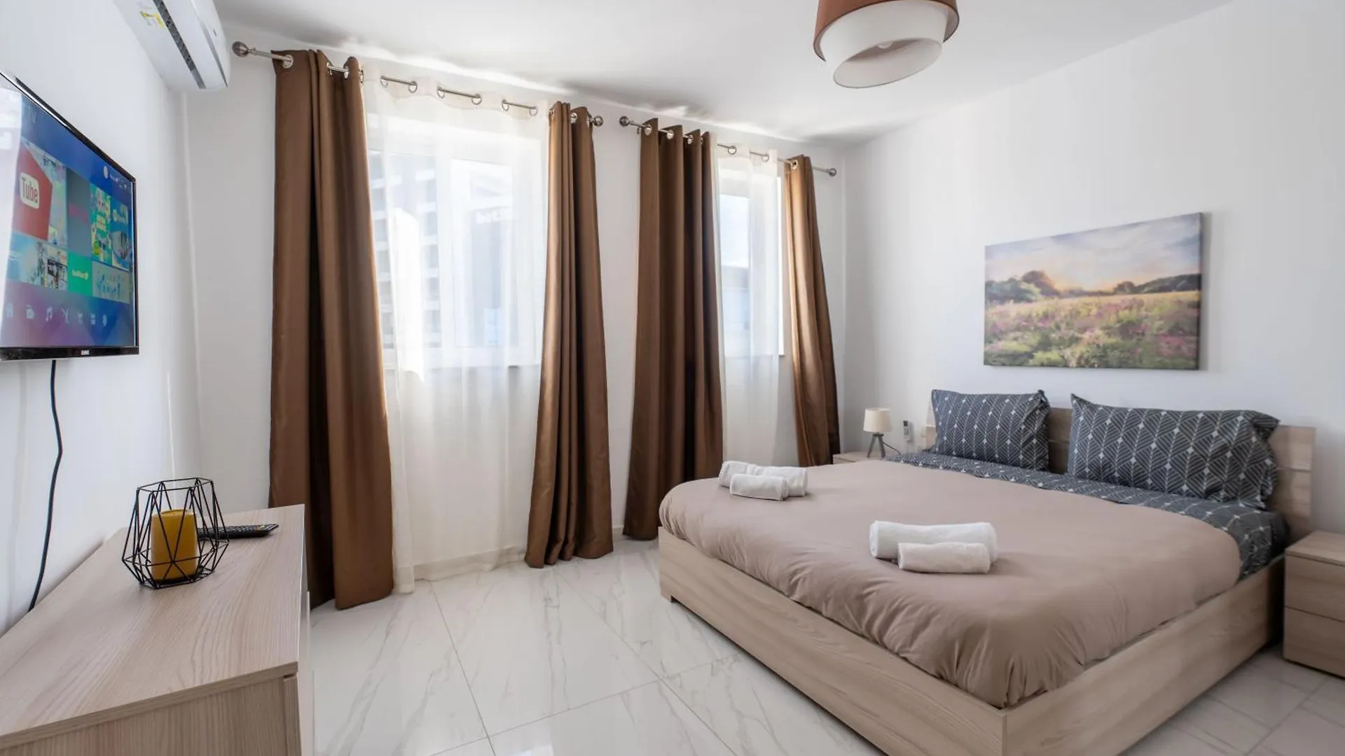 Sliema A26 - 5 Mins Walk To Valletta Ferry - Shopping Mall And Bay Malta